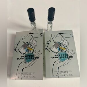 New Perfect by Marc Jacobs scent vial sample, set of 2